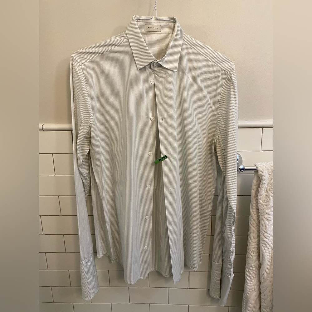Balenciaga dress shirt in large